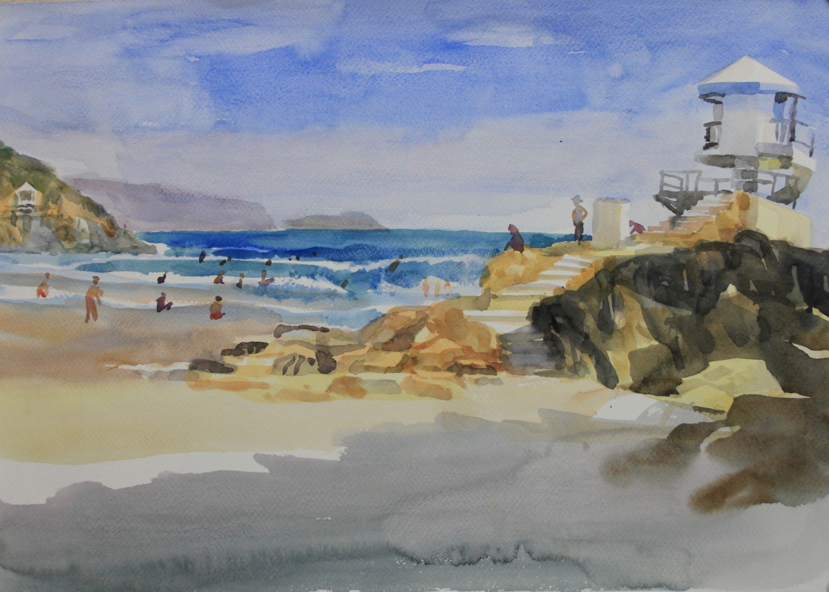 Big Wave Bay Hong Kong 60x40