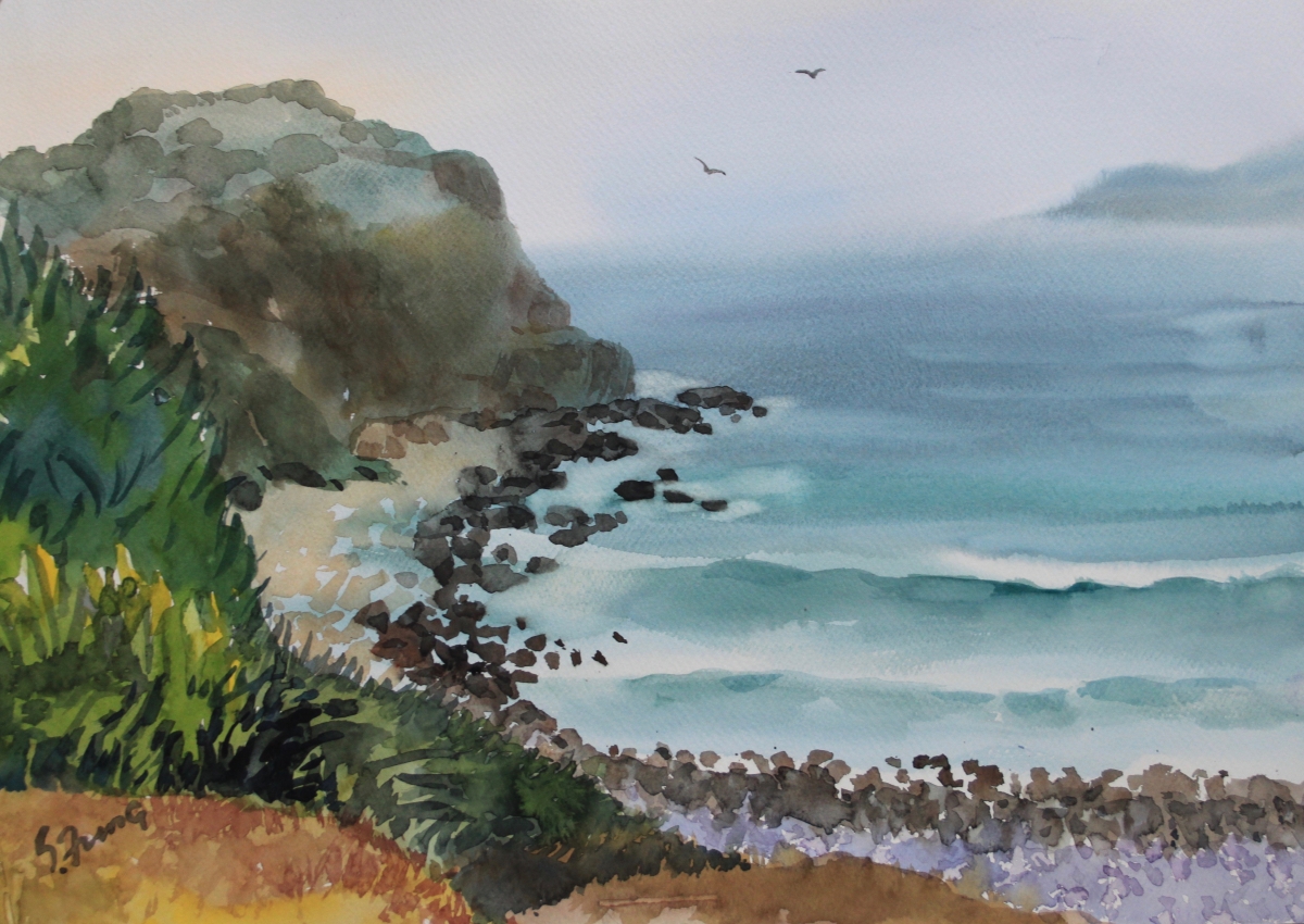 Tap Mun in the Spring 60x40